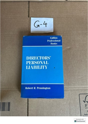 Directors personal liability - directors',